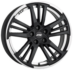 ���� ����� Ats Prazision 17/7,5 ET35 Racing black double lip polished | ������� WHS063382