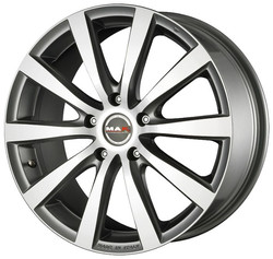 ���� ����� Mak Iguan 18/7,5 ET45 Gun metallic - mirror face | ������� WHS058926
