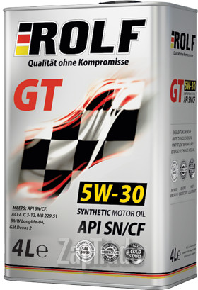 ������ �������� ����� Rolf GT 5W-30 ������������� | ������� 4260429110148