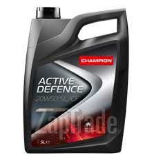 ������ �������� ����� Champion oil ACTIVE DEFENCE 20W50 SL/CF ����������� | ������� 8201110